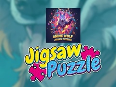 खेल Anime Wolf Jigsaw Puzzles