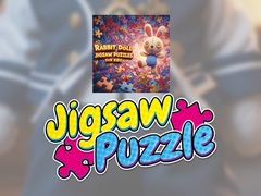 खेल Rabbit Doll Jigsaw Puzzles For Kids