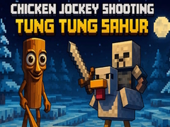 खेल Chicken Jockey Shooting Tung Tung Sahur