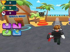 खेल Obby: Dig to the center of the Earth