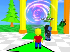 खेल Roblox: The Floor is LAVA Challenge