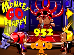 खेल Monkey Go Happy 952