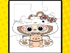 खेल Labubu Jigsaw Puzzles for Kids Game