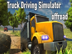 खेल Truck Driving Simulator offroad