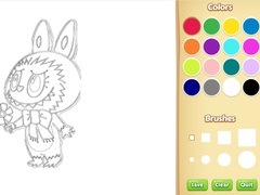 खेल Chibi Labubu Coloring Book for Kids