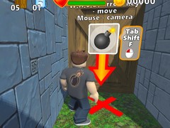 खेल Obby: Bomberman