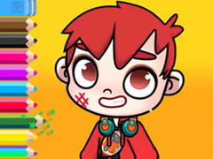 खेल Coloring Book: Avatar World Schoolboy