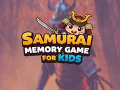 खेल Samurai Memory Game For Kids