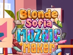 खेल Blonde Sofia: Mozaic Maker