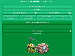 खेल Pepecoin Miner Idle Simulator