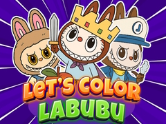 खेल Let's Color Labubu