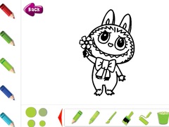 खेल Labubu Coloring Pages