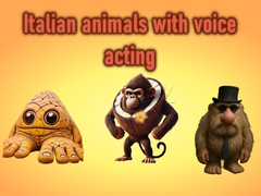 खेल Italian animals with voice acting