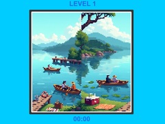 खेल Pixel Slide Puzzle