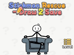 खेल Stickman Rescue Draw 2 Save