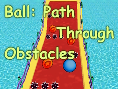 खेल Ball: Path Through Obstacles
