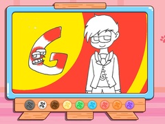 खेल Coloring Book: Alphabet Lore G