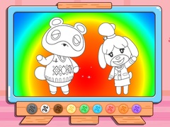 खेल Coloring Book: Animal Crossing