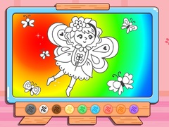 खेल Coloring Book: Floral Dance