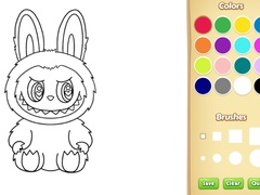 खेल Labubu Coloring Book