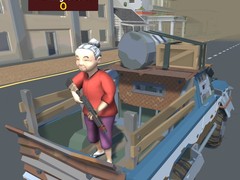 खेल Grandma with Machine Gun Apocalypsis