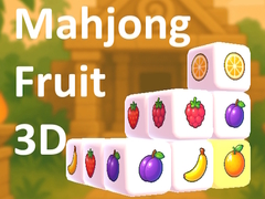 खेल Mahjong Fruit 3D