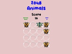 खेल 2048 Animals