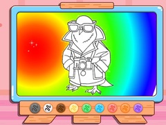 खेल Coloring Book: Spionero Golubiro