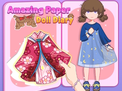खेल Amazing Paper Doll Diary