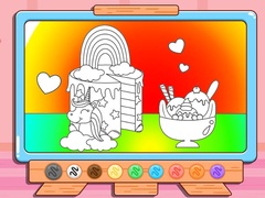 खेल Coloring Book: Unicorn Chef