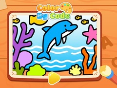 खेल Color By Code: Dolphin