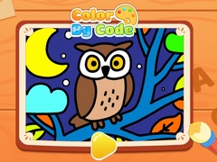 खेल Color By Code: Night Owl