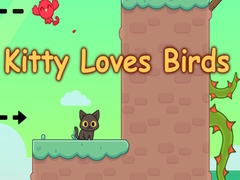 खेल Kitty Loves Birds