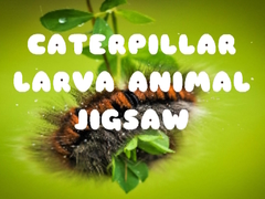 खेल Caterpillar Larva Animal Jigsaw