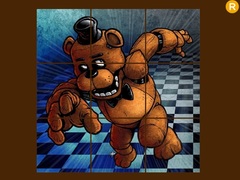 खेल Fnaf Freddy Sliding Puzzle