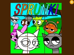 खेल Sprunki Sliding Puzzle