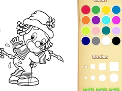 खेल Clown Coloring Book For Adults
