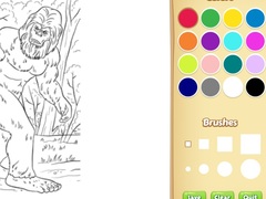 खेल Bigfoot Coloring Book