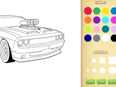 खेल Car Coloring Book