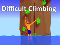खेल Difficult Climbing