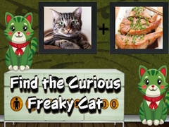 खेल Find the Curious Freaky Cat