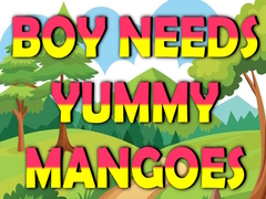 खेल Boy Needs Yummy Mangoes