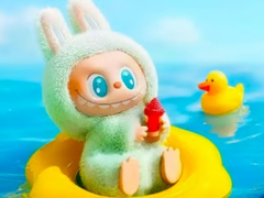 खेल Jigsaw Puzzle: Labubu Summer