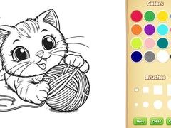 खेल Cat Coloring Book