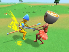 खेल Ragdoll Arena! Fun Spear Battle!