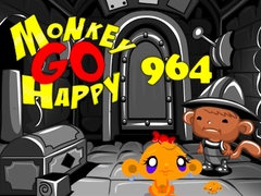 खेल Monkey Go Happy 964