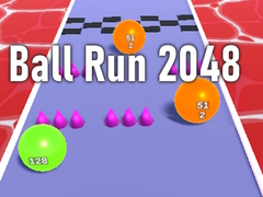 खेल Ball Run 2048