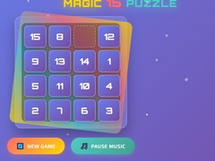 खेल Magic 15 Puzzle