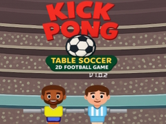खेल Kick Pong Table Soccer