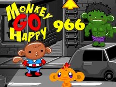 खेल Monkey Go Happy 966